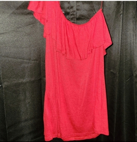 💋5/20 NWT RXB SMALL RED BLOUSE - Picture 1 of 4
